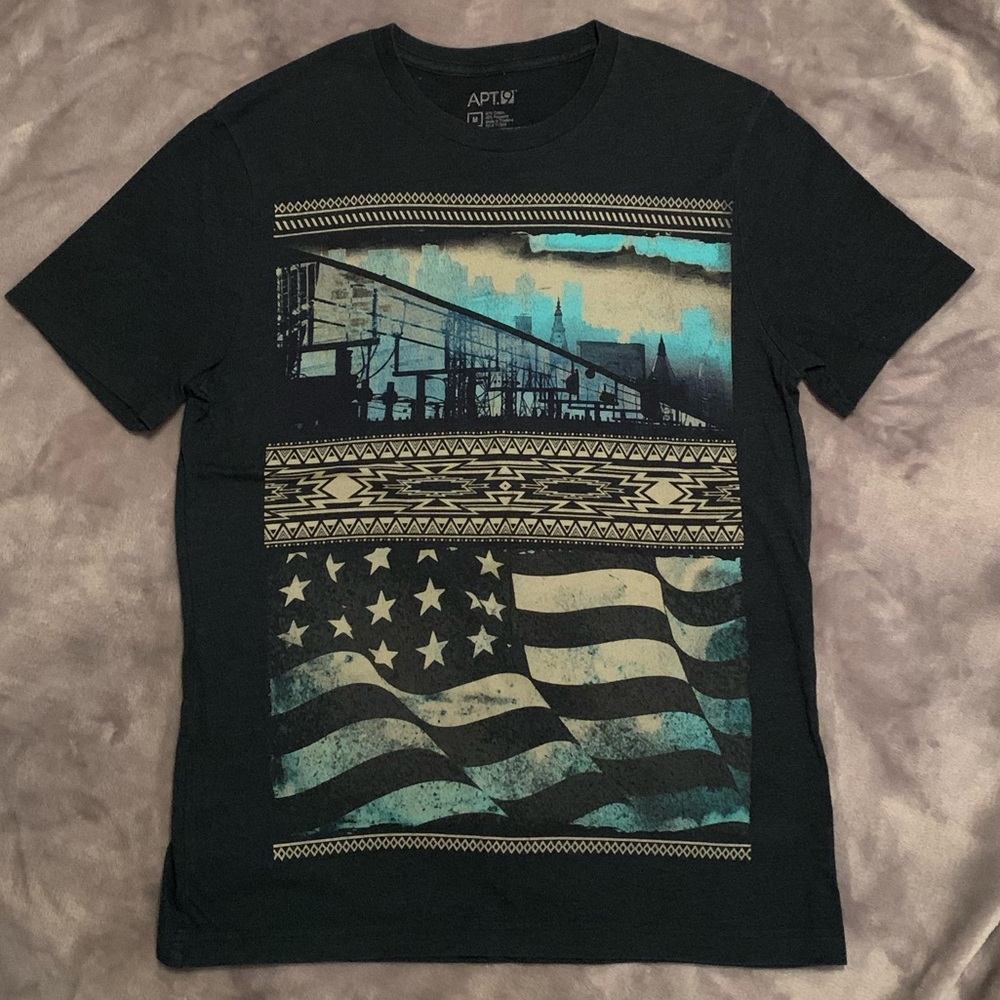 APT. 9 men’s t-shirt PATRIOTIC